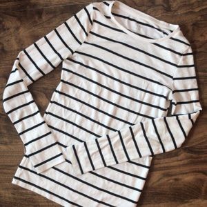 Striped long sleeve shirt